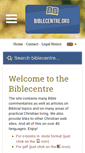 Mobile Screenshot of biblecentre.org